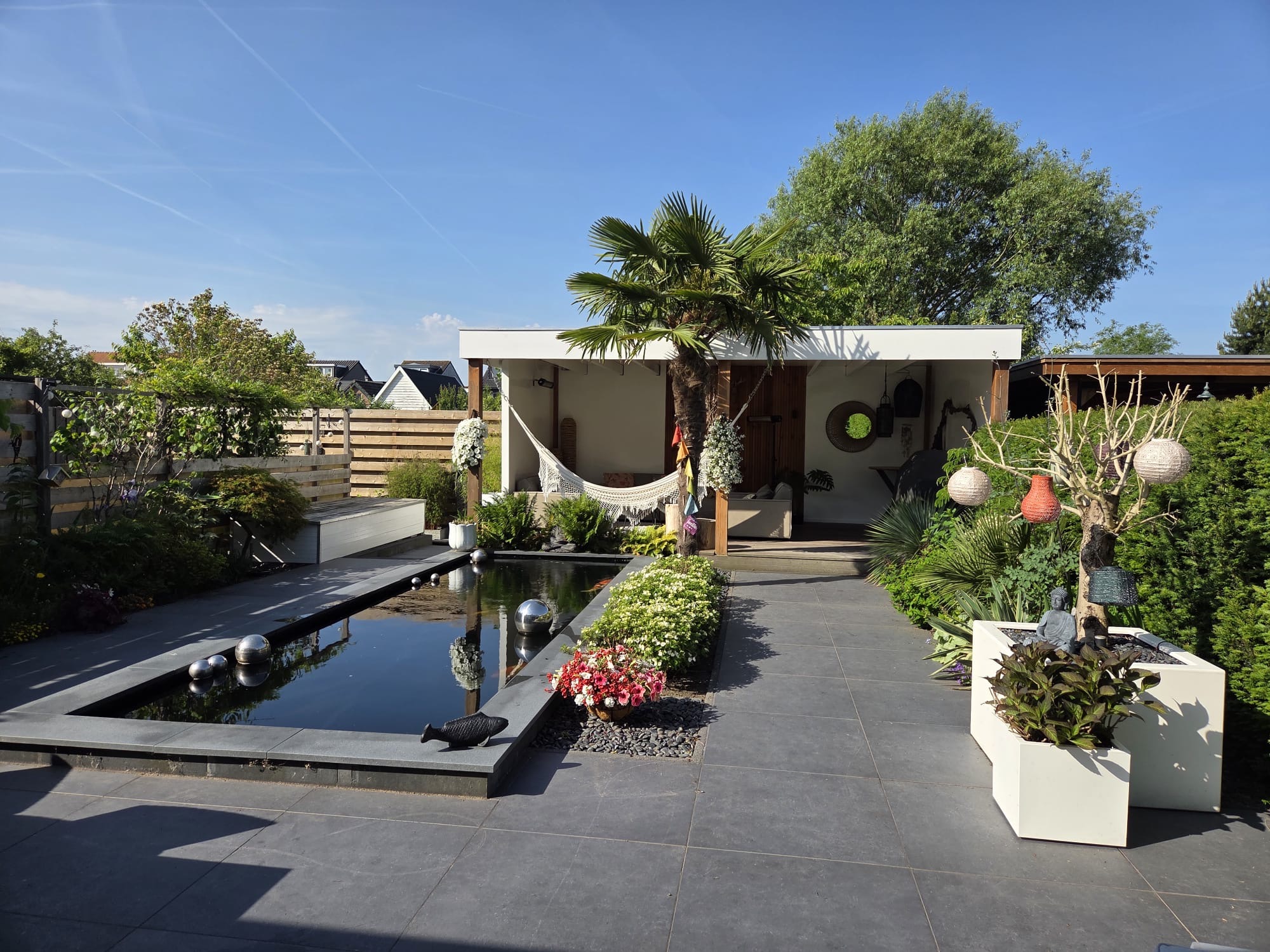 Ibiza-style tuin