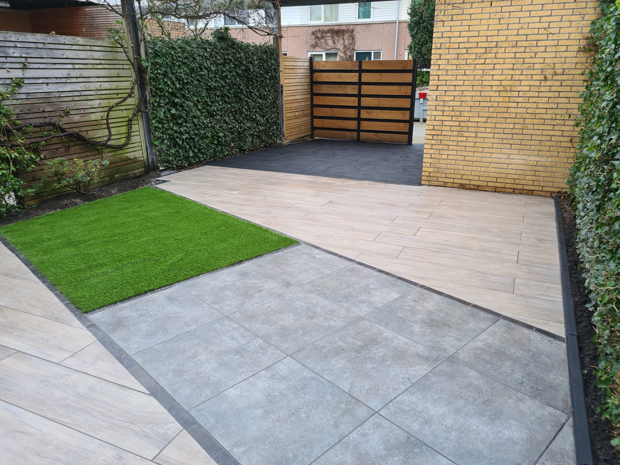 Diagonale Tuin