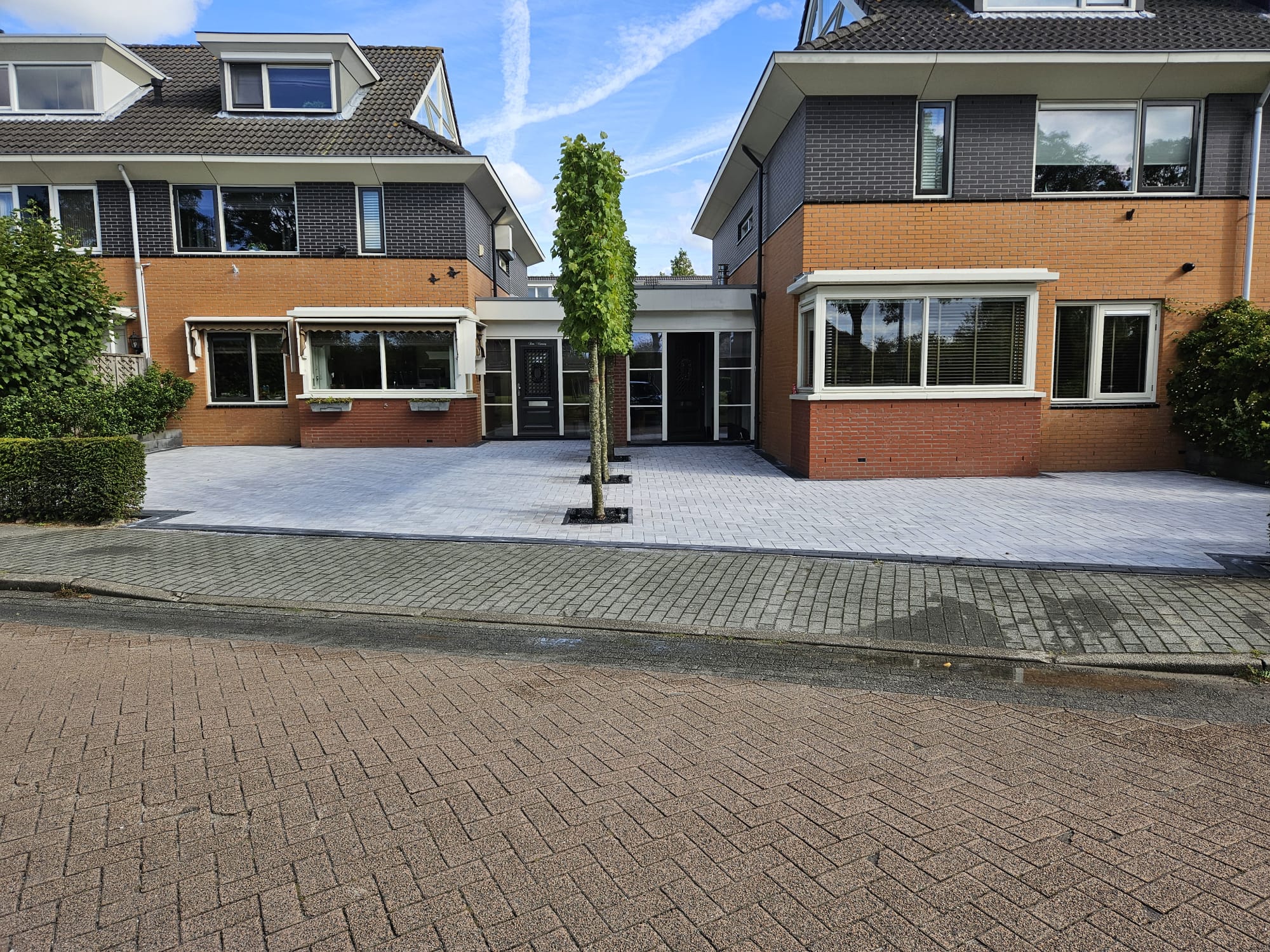 Dubbele oprij laan