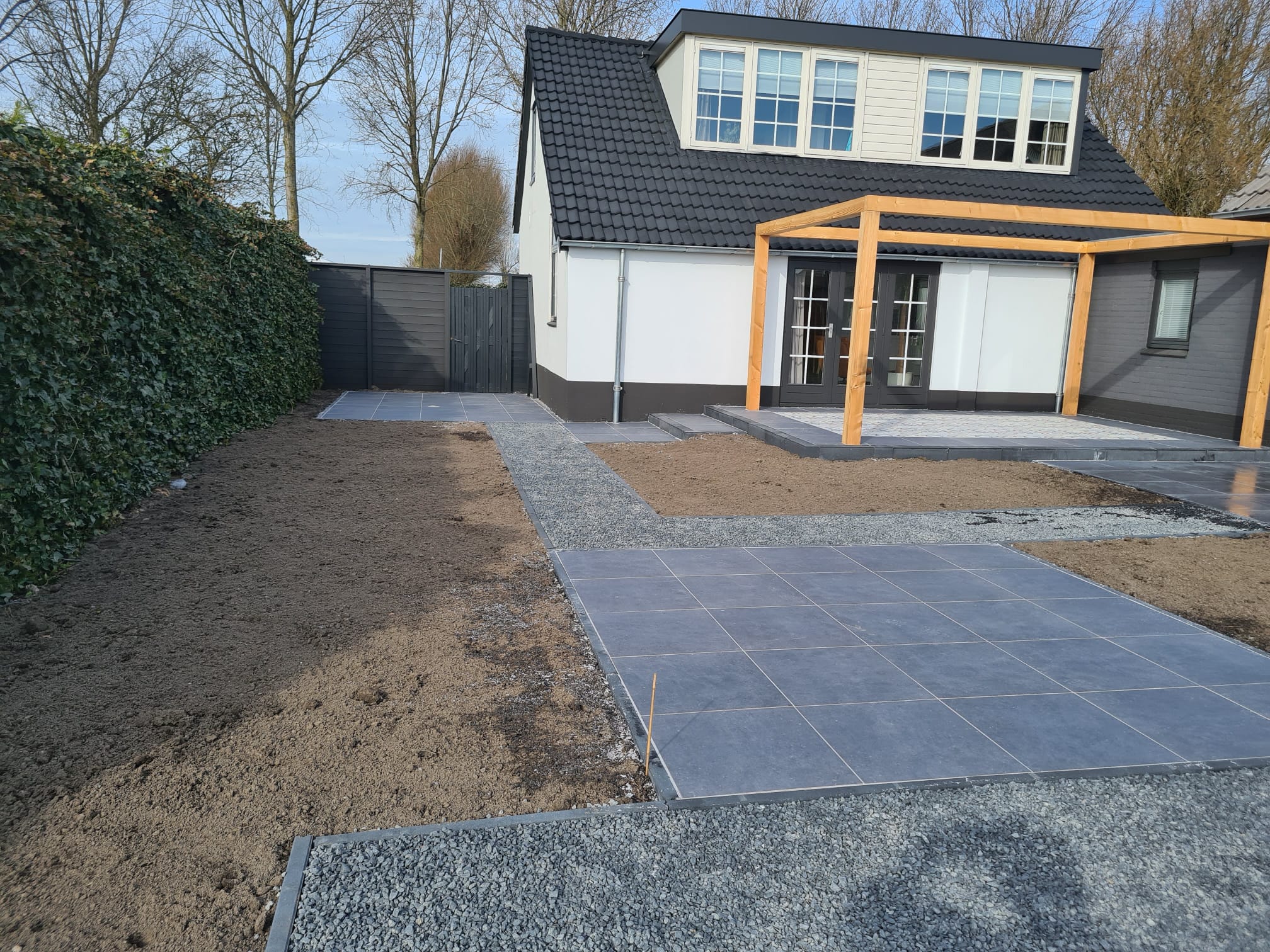 Tuinaanleg Nieuw-Vennep, foto 2