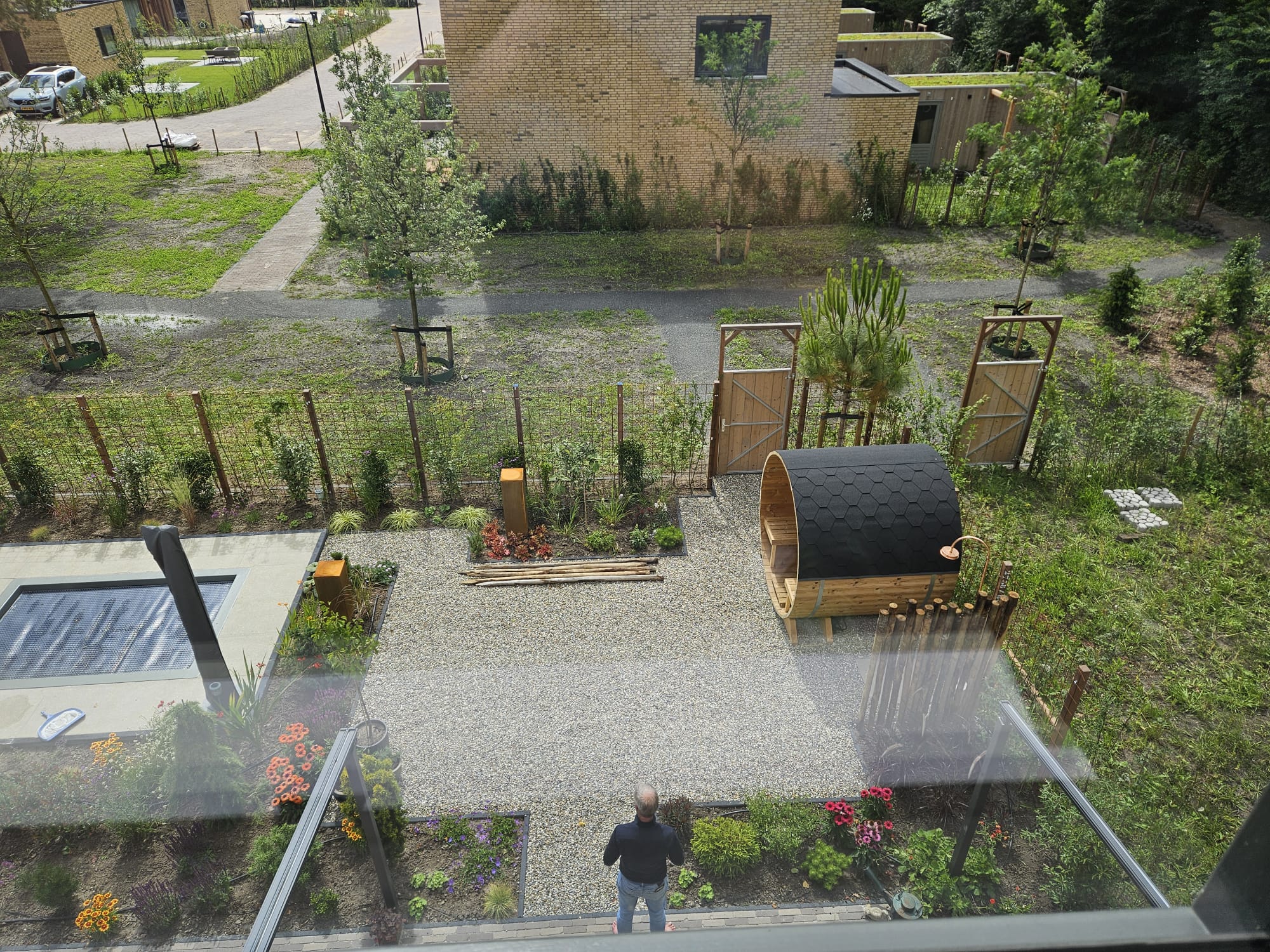 Nieuwbouw tuinaanleg Cruqius