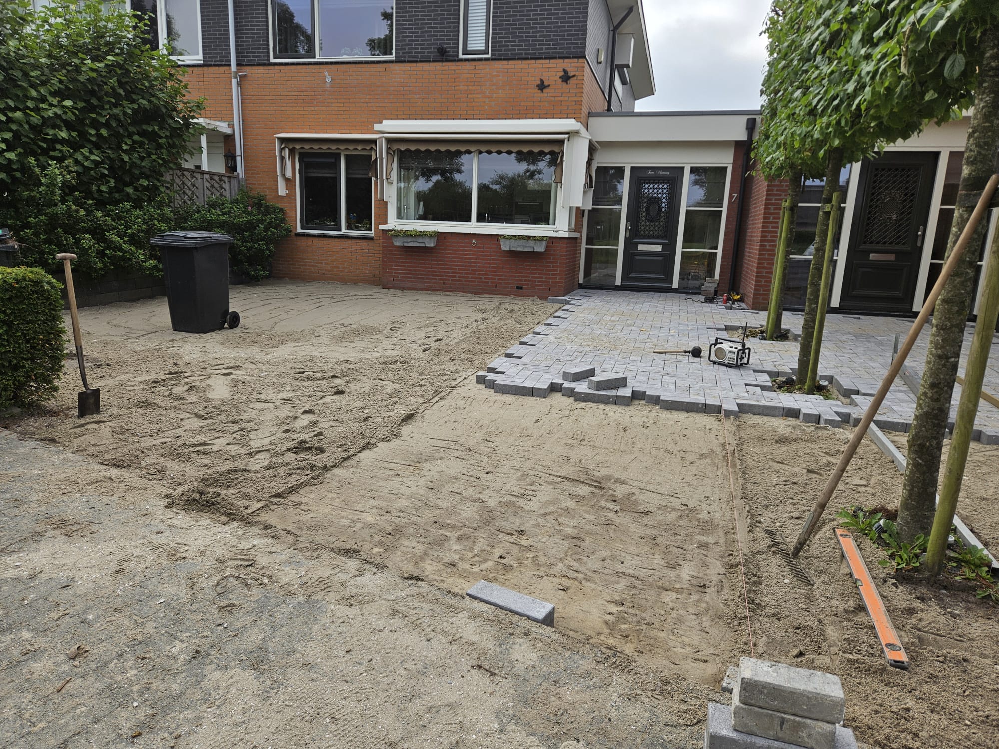 Dubbele oprijlaan, foto 3